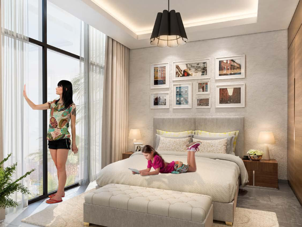 Azizi Riviera in Mohammed Bin Rashid City Bedroom