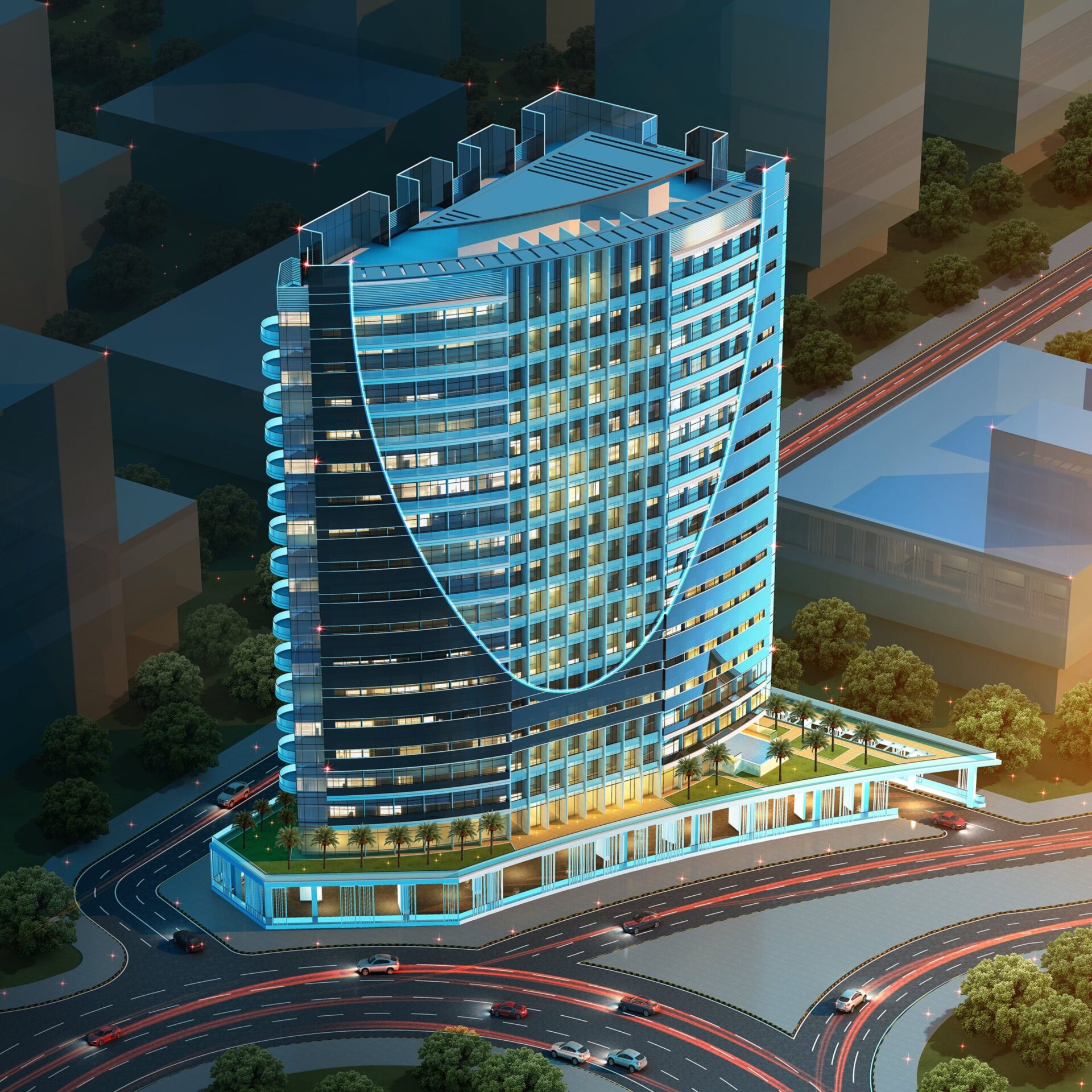 V-tower-at-liwan Dubai