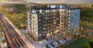 Azizi Berton Apartments In Al Furjan Outside